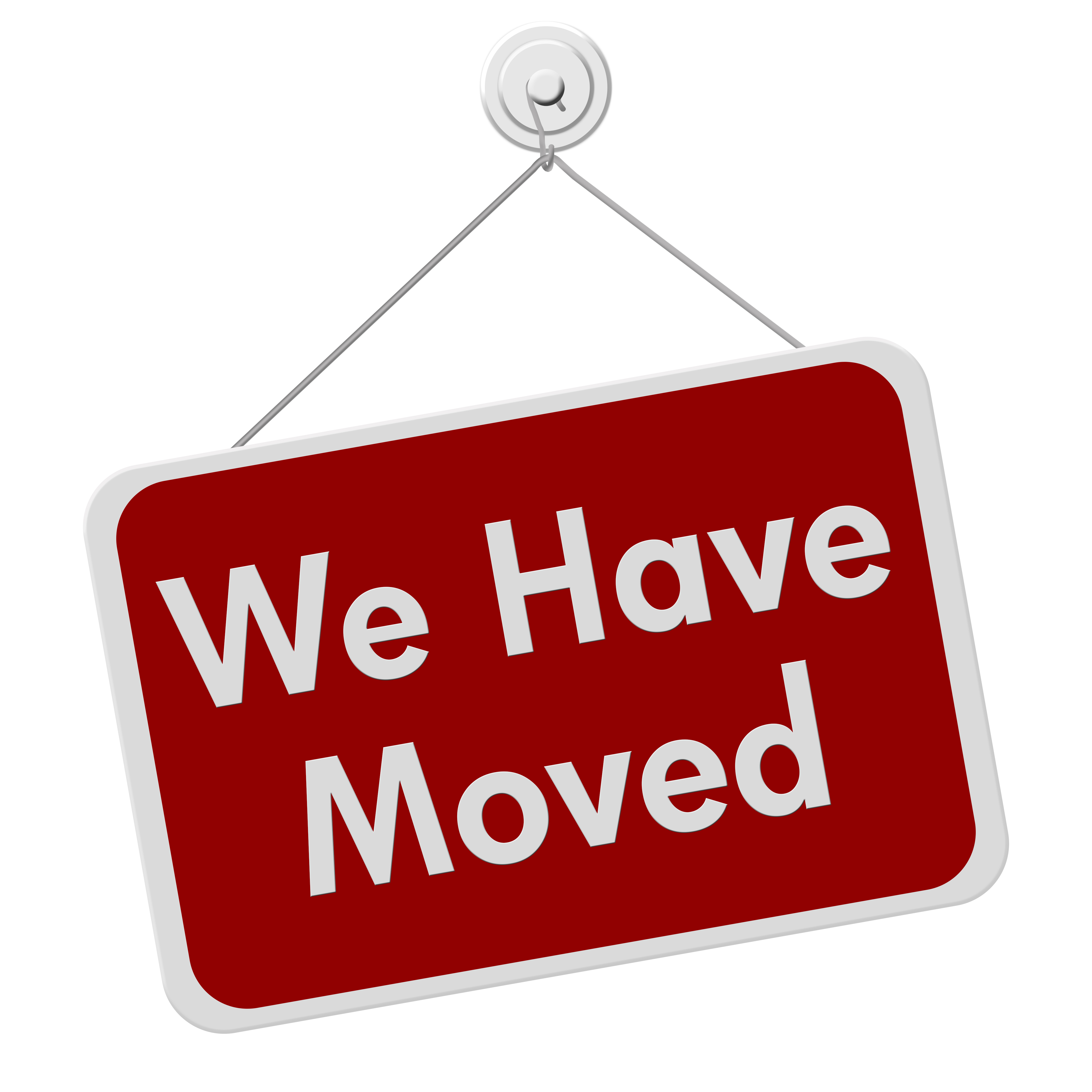 We Have Moved